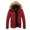 Hombres invierno marca gruesa a prueba de viento cálido polar chaqueta Parkas abrigo hombres otoño cuello de piel desmontable sombrero Parkas chaquetas hombres 211206