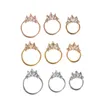 Crystal Hinged Ring Septum Clicker Nose Rings Daith Piercing Tragus Lip Earring Zircon 16G Hoop Rose Gold 8mm 10mm191K