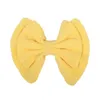 DHL MQSP 35 pollici Baby Kids Girls Barrettes Cotone di lino di qualità solida Cute Princess Hairclippers1196826