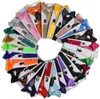 حزام Bowtie مجموعة حلوى ألوان الأطفال الحمالات مع ربطة عنق الفتيات القابلة للتعديل الفتيان بوكيندر بالجملة 26 تصميمات الحفلات لوازم DD688