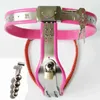 NXY Chastity Device Female Model y Belt Adjustable Lockable Pant Stainless Steel Sm Toy for Woman Sex Position Penis Cn(origin)1221