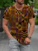 24 Stile Herren-T-Shirts, lässig, Nation-Stil, bedruckt, Afrika, kurzärmelige Kleidung