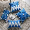 Baumwolle Tufted Lace Quaste Hug Kissenbezug Handbesticktes nordisches marokkanisches geometrisches Sofakissen Kissenbezug 210716