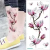 Tatouages ​​temporaires tatouages ​​étanche tatouage coloré autocollant fleur lotus bady art manches femmes poignet bras manches tatoo faux fille