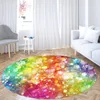 Piękny grzybowe okrągłe wycieranie do sypialni salon dekoracja domu duże dywany drukowane dywany 9522464