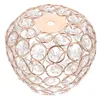 Lamp Covers Shades 1pc Crystal Plafond Shade Accessoire Delicate LightShade Golden