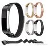 Nieuwste voor Fitbit Alta Magnetische Milanese Loop Metalen Armband Band Horloge Band Rvs Polsriem Bracelet Kleurrijke PK Charge 2 Blaze