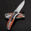 Browning DA43 X49 X50 Titanium Folding Knives 3Cr13Mov Rosewood Handle Tactical Camping Hunting Survival Pocket Utility EDC Tools fast open Man Collection Knife