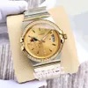 New classic Men Automatic Mechanical watch Stainless steel calendar clock fashion multi-function Moon Phase Watches 40mm