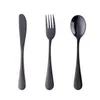 3PCS Child Dishes Spoon Fork Knife Set Utensils Stainless Steel Baby Kids Food Learning Eating Habit Children Tableware Flatware