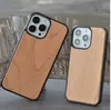 Anpassad Design Gravera Tillgänglig Mobilfodral För iPhone 13 Mini Protector Wood Hybrid Cover