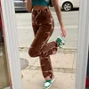 넥타이 염료 인쇄 헐렁한 청바지 Joggers 여성 2021 Streetwear 빈티지 스트레이트 데님 바지 높은 허리 엄마 캐주얼 바지 P2110 여성