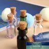 Cork Stopper Klein Lege Glasfles Tiny Glaskruiken met Cork Decoratieve Glaskruiken Trouwvakantie Mini Containers