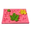 Maple Leaves Shape Cake Sugar Silicone Mold Baking Mould Tools Kitchen Chocolate Sugarcraft Good Quality