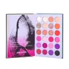 Beauty Glazed Book Eye Shadow 72 Color Shades Eyeshadow Palette مع 3 لوح مضيئة ماتي الطبيعية سهلة ارتداء لوحات ماكياج سطع