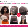 Curly Short Bob Wigs Brazilian Human Hair Wig T Part Lace Front Wigs Water Wave Hair For Women Pre Plucked With Baby Hair 150%factory direct