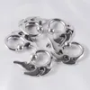 Dangle & Chandelier 9PCS Stainless Steel Puj Ju Hoops High Quality Spiral Ear Weights Hoop Earring Crocodile Gauge Expander Jewelry