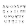 Argent Couleur Alphabet Charme Perle De Mode Femmes Bijoux Superbe Conception Style Européen Fit Pour Pandora Bracelet PANZA004-16