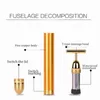 Protable Energy Beauty T Gold Bar Pulse Rassodante Massaggiatore Ringiovanimento della pelle RollerMassager facciale Derma Skincare Rimozione delle rughe H9203306