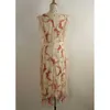 Vintage woman dress embroidery mesh sleeveless elegant goddess summer dresses for ladies 210603