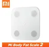 Оригинальные Xiaomi Mi Smart Code Fat Scales 2 с Mifit App Code-Complete Monitor Hidden LED дисплей жира