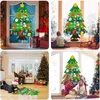 LBSISI Life DIY Felt Christmas Tree Xmas Decorations Year Kids Gift Toys Door Wall Hanging Ornaments For Home Navidad 211109