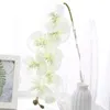 Fiori decorativi Ghirlande Seta Artificiale Farfalla Orchidea Bouquet di fiori Phalaenopsis Finta decorazione di nozze per la casa Decorazioni artigianali fai-da-te