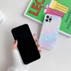 Sieben bunte, glänzende Marmor-Serie, weiche TPU-Hüllen für iPhone 11, 12 Mini Pro Max, ultradünne Handyhülle, 50 Stück