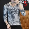 Men's Lapel Loose Business Mercerized Cotton Summer Short Sleeve T-Shirt 210420