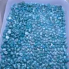 Noble et élégant 9*11 mm 4.40Ct bleu océan ovale naturel Larimar pierre gemme H1015