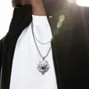 Chaînes Wolf Tooth Pendentif Collier Tête Dominatrice Personnalité Mode Hommes Donner Cadeau