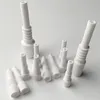 10mm Mężczyzna Mini Nector Zestawy kolekcjonerskie NC Ceramiczne Paznokci Pipe Akcesoria do palenia Wskazówka Wskazówka Staw Damber Słomy Paznokcie Do Dab Rigs Wax Glass Bongs Pipes Water Kit