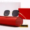 Lunettes de soleil designer Cleef Mens Femmes Frame Sun Glasses Men Femmes Variété originale de couleurs Carti Van 02333J