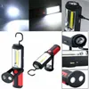 Powerful Portable 3000 Lumens COB LED Flashlight Magnetic Rechargeable Work Light 360 Degree Stand Hanging Torch Lamp For 220224208848192