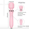 NXY Vibrators Vibradores De Cltoris Potentes Para Mujer Varita Mgica Con Recarga USB Masajeador AV 10 Modos Binestar Seksualne Juguetes Sexualites 0408