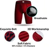 Underpants 3 Pack Men's Long Leg Boxer Shorts Briefs Cotton Multipack Open Pouch Sports Underwear Panties For Men