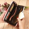 Wallets Arrivals Women Long Clutch Wallet Large Capacity Durable Female Purse Lady Purses Phone Pocket Card Holder Carteras
