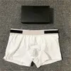 Mens Designers Underpants Sexy Classic Mens Boxer Casual Shorts Underwear Breathable Cotton Underwears 3pcs