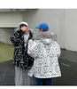 Kvinnor ner parkas lösa koreansk vinter vadderad jacka ins hong kong stil päls krage bomull mycket fairy bröd kvinnor 2022 barnsäng