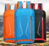 Ny Solid Folding Backpack Ultra Light Shoulder Bag Vikbar Rese Vandring Camping Ryggsäck Folded Totes Portable Sport Gym Storage Väskor