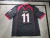 Sjzl Rare Football Jersey男性青少年女性ヴィンテージキャバリエベイカーメイフィールド高校Jerseys Size S-5XLカスタム任意の名前または番号