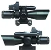 2.5-10X40 Tactical Rifle Scope with Green Laser & 107 holographic dot sight