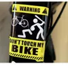 3D MTB Bisiklet Sticker Çizilmeye Dayanıklı Çerçeve Koruyun Koruyucu Oto Çıkartması Yol Bisiklet Paster Guard Kapak Aksesuarları