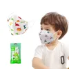 16 Designs Kids KF94 Mask 10pcs / pack Masques faciaux à 4 couches