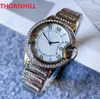 ダイヤモンドベゼルシェルフェイス女性ステンレス鋼の時計35mm最低価格レディースジャパンジャパンクォーツ腕時計ギフト