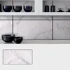 Wall Stickers PVC Thickened Marble Kitchen Adhesive Tiles Floor Sticker Toilet Waterproof Wallpaper Self Decoration