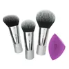 Wholesale Real Premium Makeup Brush Kit With Make Up Sponge Puff Face Cream Foundation Tapered Highlight Powder Brushes Set Eye Shadow Cosmetics Beauty Tools