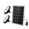 Dual Head Solar Hanglamp Outdoor Waterdichte Lamp Desk naar Dawn met 4 Werkmodus voor Werf Tuin Patio