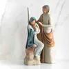 Willow tree the Christmas story, sculpture and hand-painted figure of Jesus' birth H1106