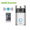 Original packing EKEN V5 Smart IP Video Intercom WIFI Video Door Phone DoorBell WIFI Doorbell Camera IR Alarm Wireless Security web-Camera DHL fast shipment
